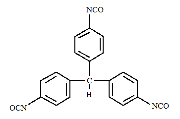Fig1-Triphenyl methane tri-iso cyanate